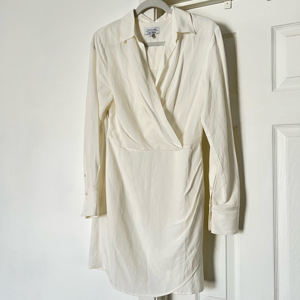 & Other Stories White Linen Dress